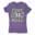 Straight Outta Ecr Women’s T-Shirt in Solid Purple Rush Color